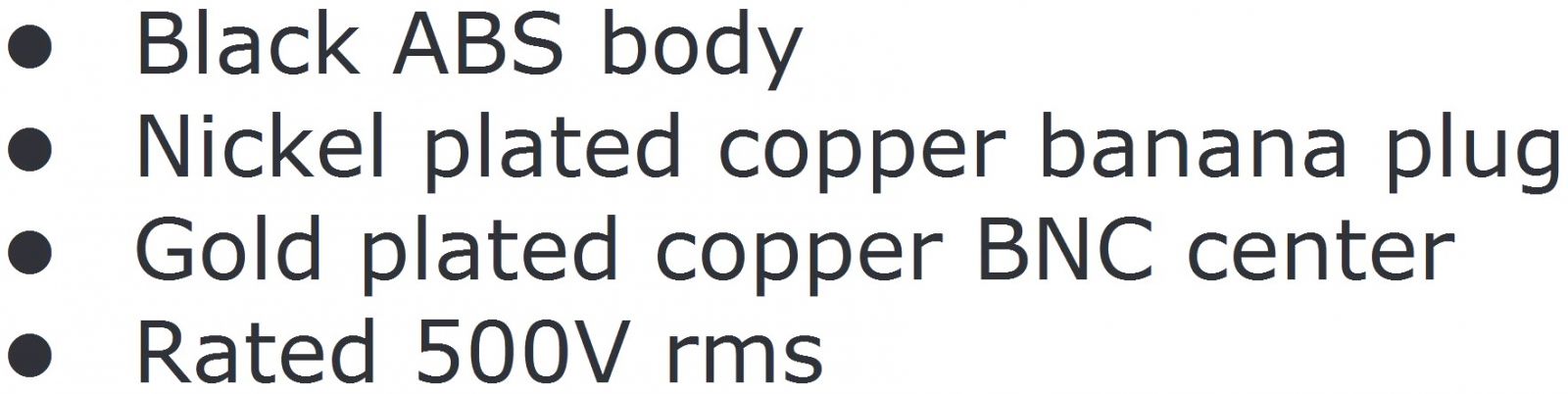 מתאם BNC בננה